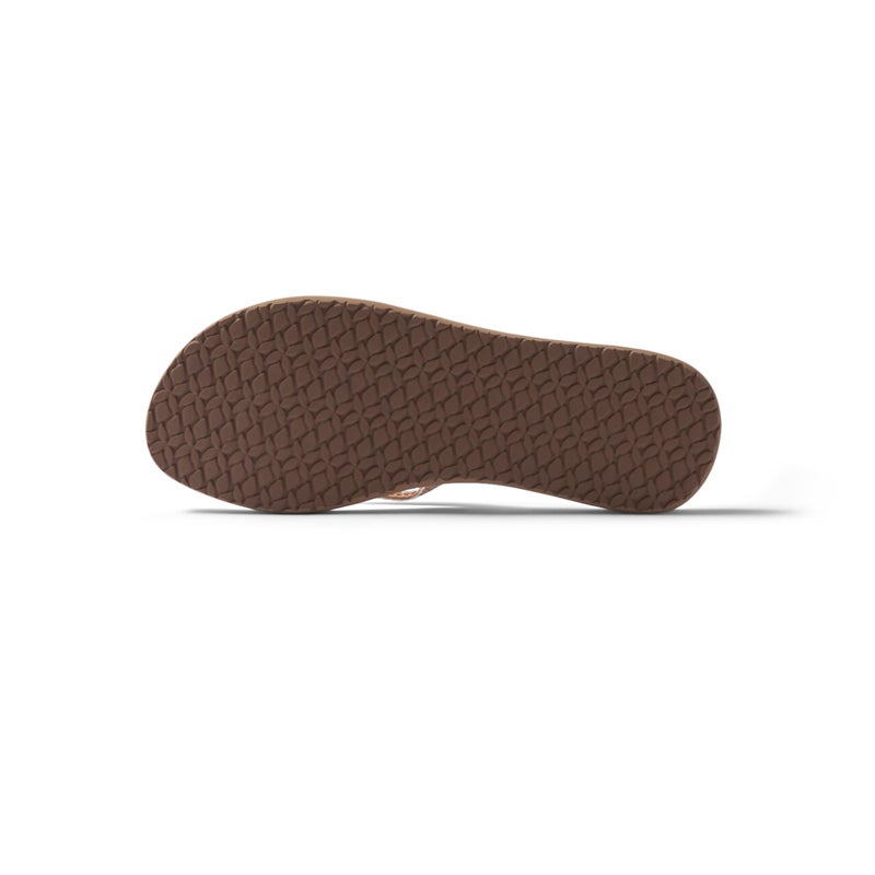 Reef Star Cushion Womens Flip Flop, Soft Cushion Footbed, Arch Support, Almond, 7 - Image 3